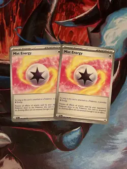 Pokemon TCG Mist Energy 161/162 Temporal Forces - Set Of 2 - Image 1
