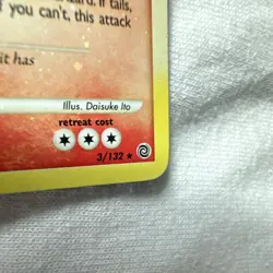 Pokemon Charizard Bleed Through Holo Secret Wonders 3/132 - Image 4