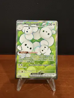 Maushold ex 233/182 Ultra Rare Full Art Holo Pokemon 2023 Paradox Rift NM/M - Image 1