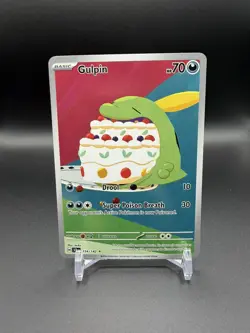Gulpin 154/142 - Stellar Crown - Illustration Rare - Pokemon NM - Image 1