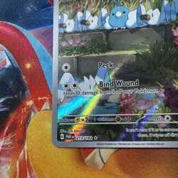 Pokemon TCG Paradox Rift Swablu 213/182 Illustration Rare - Image 5