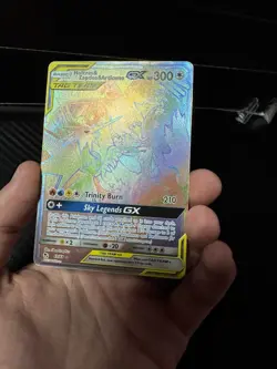 Moltres & Zapdos & Articuno GX (Secret) 69/68 Hidden Fates Holo Pokemon TCG NM - Image 3