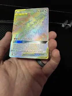 Moltres & Zapdos & Articuno GX (Secret) 69/68 Hidden Fates Holo Pokemon TCG NM - Image 4