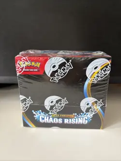 Pokemon TCG Mega Evolution: Chaos Rising Booster Box (36 Packs) PRESALE IN HAND - Image 1