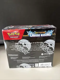Pokemon TCG Mega Evolution: Chaos Rising Booster Box (36 Packs) PRESALE IN HAND - Image 2