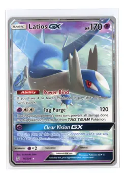 Latios GX 78/236 Ultra Rare Regular Pokemon World Championhips 2019 NM - Image 1