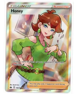 Honey (Full Art) 192/198 Ultra Rare Holo SWSH Chilling Reign Pokemon TCG NM - Image 1