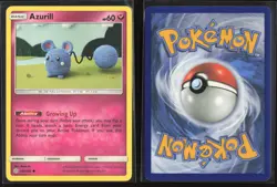 Azurill 146/236 Common Cosmic Eclipse Pokemon Near Mint - Image 3