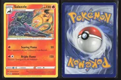 Salazzle 028/202 Uncommon Sword & Shield Pokemon Lightly Played - Image 3