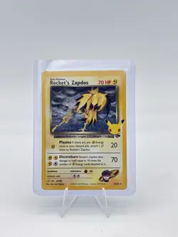 Pokemon TCG Rocket’s Zapdos 15/132 Holo Team Rocket NM - Image 1