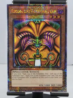 Yu-Gi-Oh! Exodia the Forbidden One (TN23-EN002) Quarter Century Secret Rare *NM* - Image 1