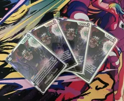 Marshall.D.Teach OP09-093 SR ONE PIECE Tcg Card Game NM Black Playset - Image 1