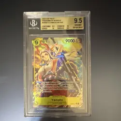 Bandai 2023 One Piece OP04-112 Yamato SR Alt Art Foil Eng BGS 9.5 - Image 1
