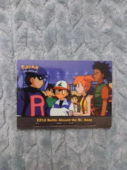 Topps Pokemon Card EP15 Battle Aboard the St. Anne - Image 1