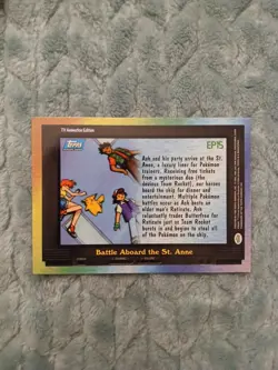 Topps Pokemon Card EP15 Battle Aboard the St. Anne - Image 2