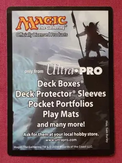 Magic The Gathering KHANS OF TARKIR ZOMBIE TOKEN card MTG - Image 2