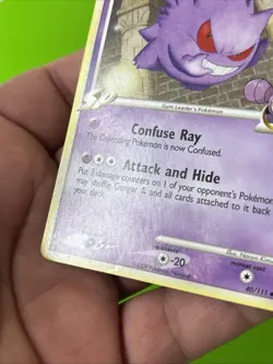 Gengar 40/111 Rising Rivals Non Holo Pokemon Card LP - Image 5