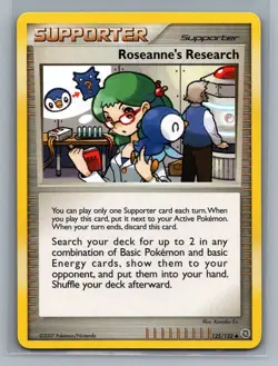 Roseanne's Research #125/132 Secret Wonders Vintage Pokemon Card - NM - Image 2