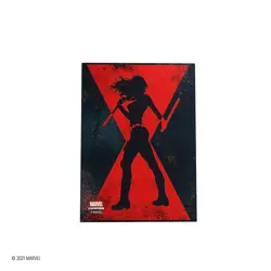 Black Widow Art Sleeves 50 ct. GameGenic Marvel Champions Card Sleeves NEW - Image 2