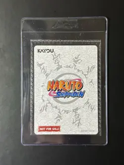 Naruto Shippuden - Naruto Uzumaki PSA Magazine Promo Card Sealed - Image 2