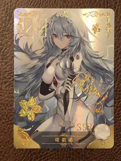 Goddess Story Waifu 10M04 SSR Card Anime Doujin NS-10M04SSR-20 Rei Ayanami - Image 1