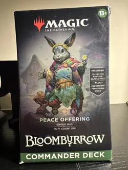 MTG Peace Offering Commander Deck Bloomburrow - NEW Sealed English Magic - Image 1