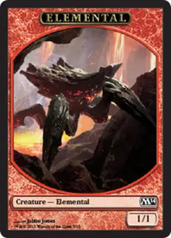 Elemental Token A x1 - Magic 2014 - NM-Mint, English - Magic 2014 - Image 1