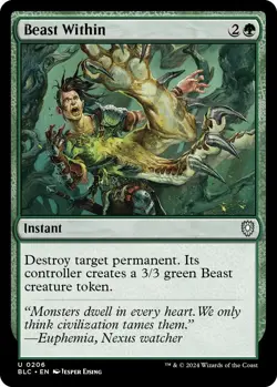 Beast Within [BLC - 206]Commander: Bloomburrow - Image 1