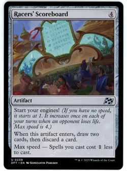 Racers' Scoreboard - 0239 - Aetherdrift - MTG - NM/M - Image 1