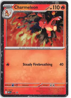 Charmeleon (Cosmos Holo) 079 Holo Promo ME: Mega Evolution Promo Pokemon NM - Image 1
