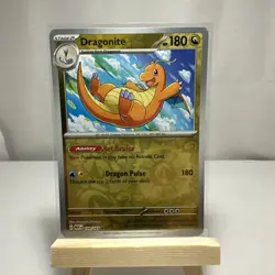 Reverse Holo Dragonite 149/165 SV: Scarlet & Violet 151 Pokemon TCG Card - Image 1