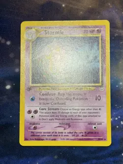 Starmie 25/64 Neo Revelation 1st First Edition WOTC Pokemon Rare NM NEAR MINT - Image 4