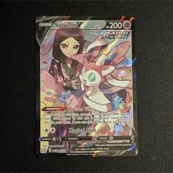 The Pokemon Company Sylveon V TG14/TG30 Brilliant Stars TG Full Art Holo 2022 - Image 1