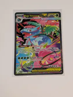 POKEMON MEGA VENUSAUR EX 380 177/132 RARE RARE EVOLUTIONS SPECIAL HOLO ILLUS TCG - Image 1