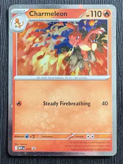 Charmeleon Chaos Rising Cosmos Holo 079 Black Star Promo Pokemon TCG - Image 1