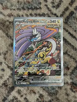 Raging Bolt ex 166/131 Prismatic Evolutions Special Illustration Rare Pokemon - Image 1