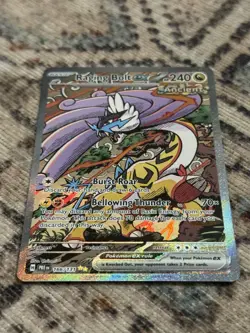 Raging Bolt ex 166/131 Prismatic Evolutions Special Illustration Rare Pokemon - Image 2
