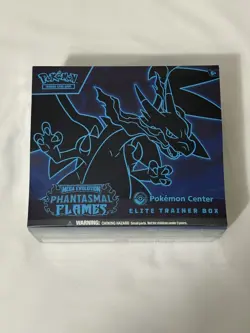 Pokemon Center Exclusive Phantasmal Flames Elite Trainer Box ETB Factory Sealed - Image 1