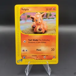 Pokemon Vulpix 136/165 Expedition Base Set 2002 Basic LP Common Regular - Image 1