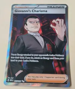 Pokemon TCG | Giovannis Charisma 197/165 - Mew 151 - Eng - Near Mint - Image 1