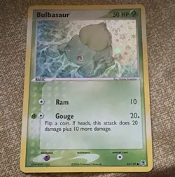 Bulbasaur 55/112 EX FireRed & LeafGreen Reverse Holo 50 HP EN 2004 - Image 1
