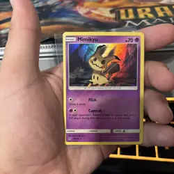 Mimikyu 58/145 NM Holo Rare Guardians Rising Pokemon - Image 2