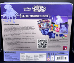Pokemon TCG - FACTORY SEALED - SWSH: Chilling Reign Elite Trainer Box - Image 2