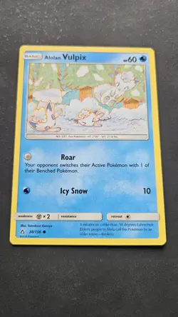 Alolan Vulpix 30/156 - SM - Ultra Prism Pokemon Common LP Or Better - Image 1