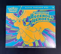 Pokemon Mega Evolution Ascended Heroes Elite Trainer Box ETB Factory Sealed - Image 1