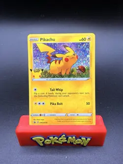 Pikachu Swsh039 Promo 25th Anniversary Celebrations Holo - NM Pokemon TCG - Image 1