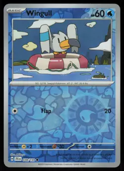 Wingull 038/159 Common Journey Together Pokemon Reverse Holo Near Mint - Image 1