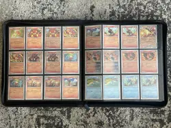 Pokemon Scarlet & Violet Paradox Rift Complete Master Set NM W/ Binder - Image 4