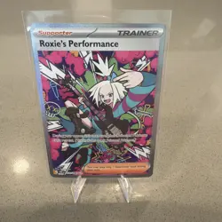 Roxie's Performance 121/086 Special Illustration Rare Chaos Rising Pokemon NM - Image 1