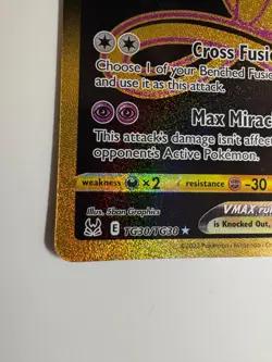 Pokemon TCG: Mew VMAX TG30/TG30 - Lost Origin - Full Art Gold Secret Rare - NM - Image 5